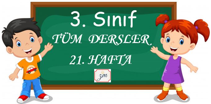 3. Sınıf 21. Hafta Tüm Dersler Etkinliği (08-12 Mart)